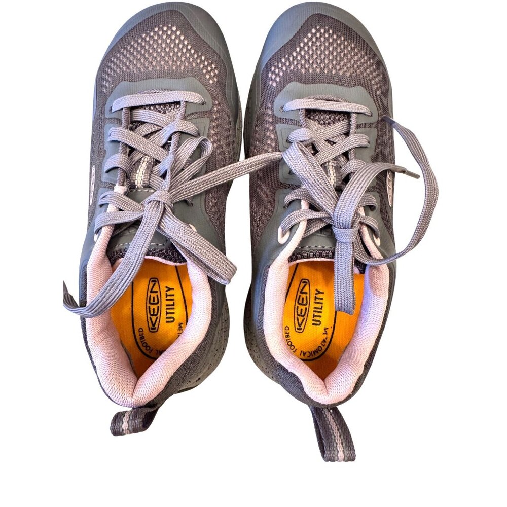 Keen Utility Shoes Sparta2 Size 5 Wide EU 35 Composite Toe NWB Gray Snea - Picture 9 of 12